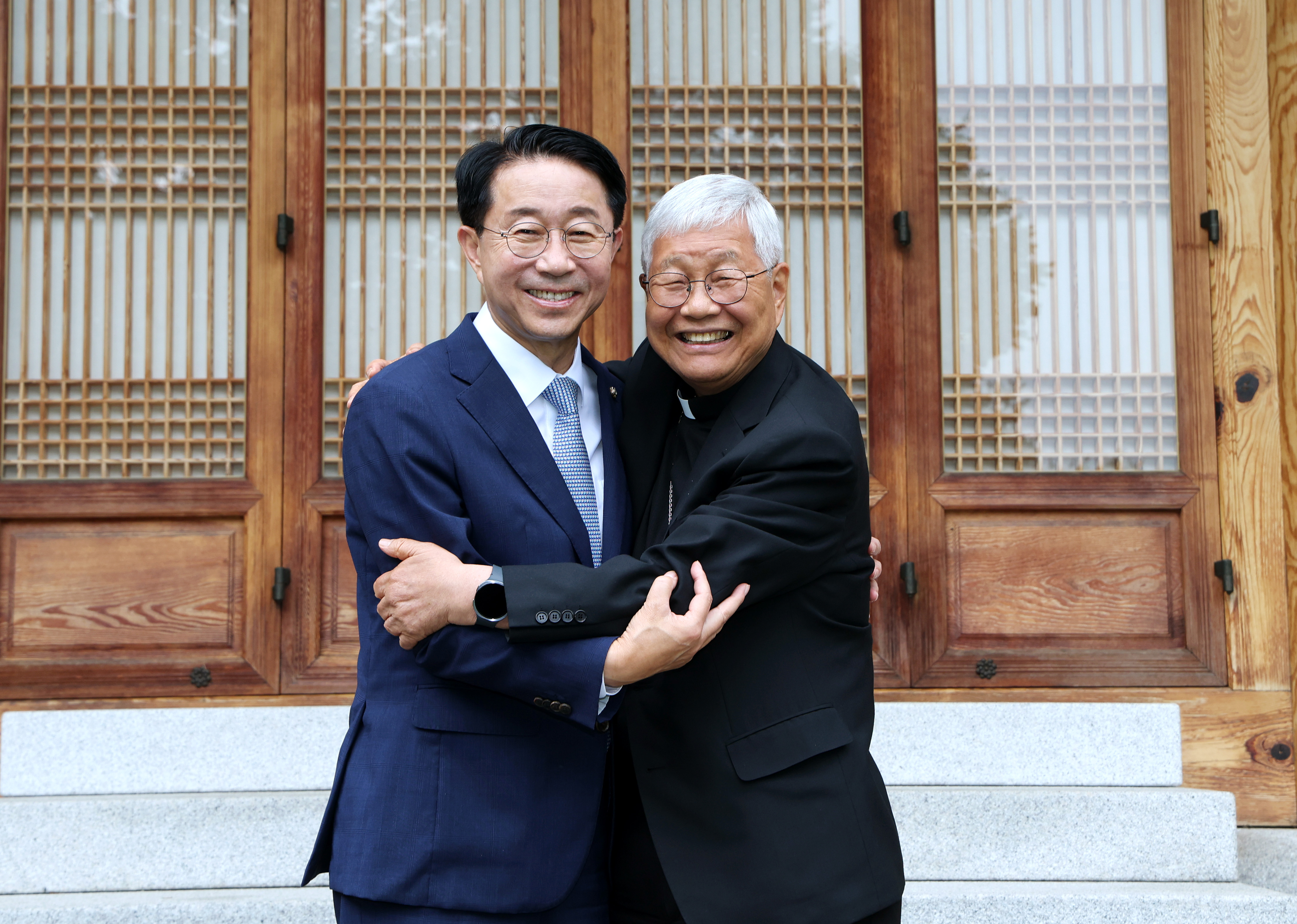 조정식 국회의장 주최 유흥식 추기경 초청 오찬 간담회